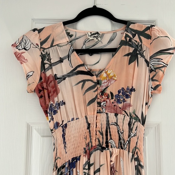 FLORAL MAXI DRESS - Picture 2 of 6